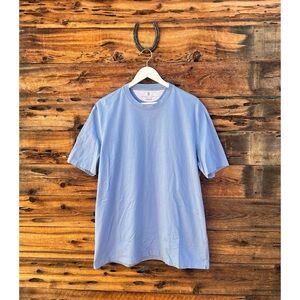 BRUNELLO CUCINELLI | Cotton Jersey Sky Blue T-Shirt XL